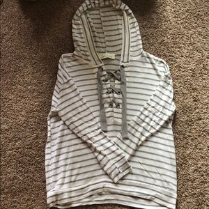 Vintage Havana striped hoodie
